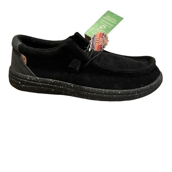 LAMO Paul LamoLite Shoes Men's Size 10 Black Corduroy NEW - Picture 5 of 13